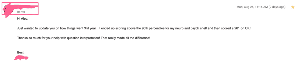 Importance of QI Step 2 CK 261